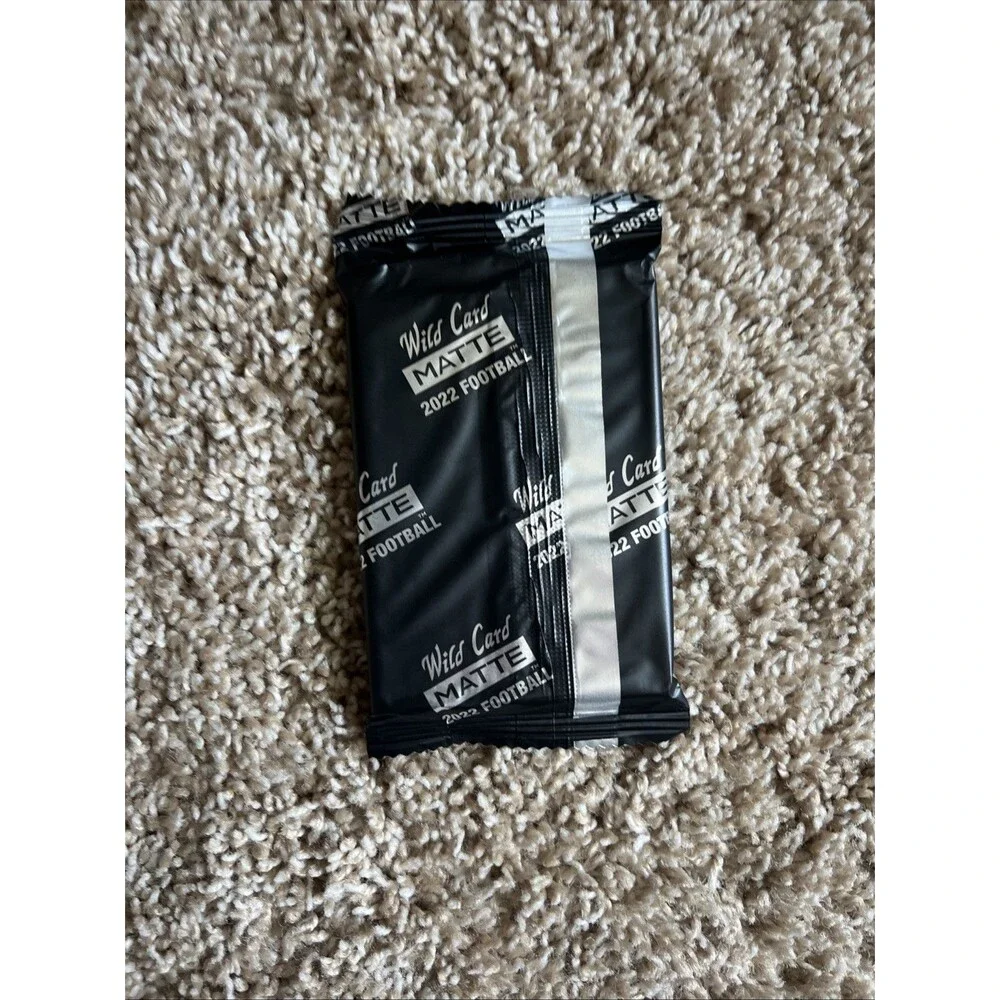 Wild Card Matte 2022 Football Black Pack Sealed Pack